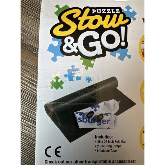 Puzzle Stow and Go Storage System Roll Up Mat 46”X 26” by Ravensburger NEW - Picture 4 of 4